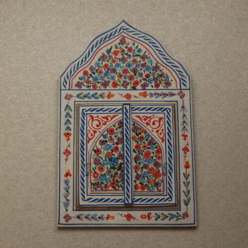 Morocco handwritten arch mirror -手書きアーチミラーM-