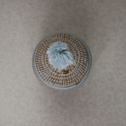 IMG_2529 Morocco basket Pale blue -バスケット パールブルー-