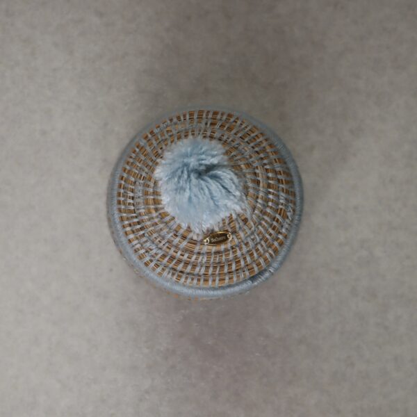 IMG_2529 Morocco basket Pale blue -バスケット パールブルー-