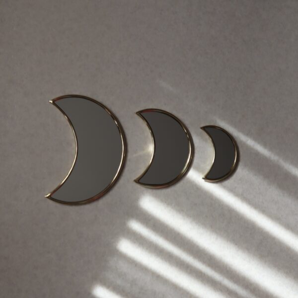 Moon phase mirror set -静かな夜のミラーセット-