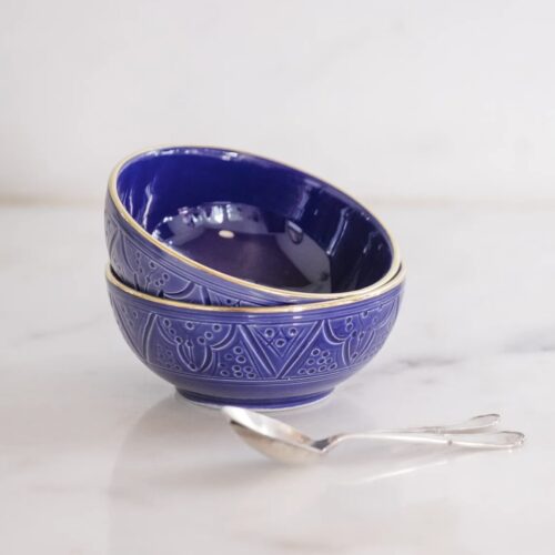 Mini Bowl -ミニボウル コバルトブルー 2セット -